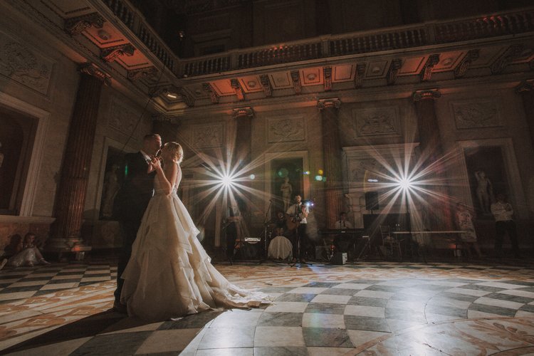 Laura and Andy's wedding at Ackworth Church and Wentworth Woodhouse — photo 73 of 76