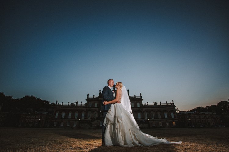 Laura and Andy's wedding at Ackworth Church and Wentworth Woodhouse — photo 75 of 76