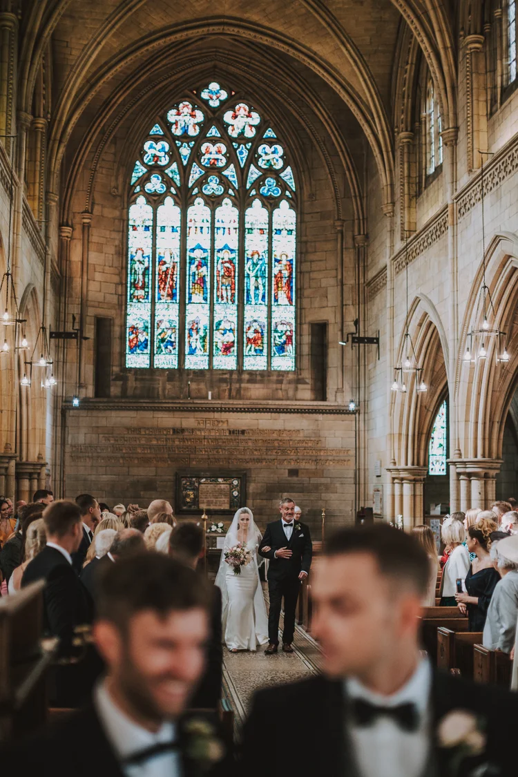 Rebecca and Keiron's wedding at Wentworth Church and Aston Hall — photo 41 of 125