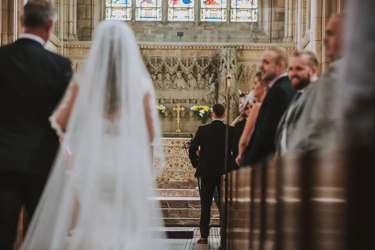 Rebecca and Keiron's wedding at Wentworth Church and Aston Hall — photo 42 of 125