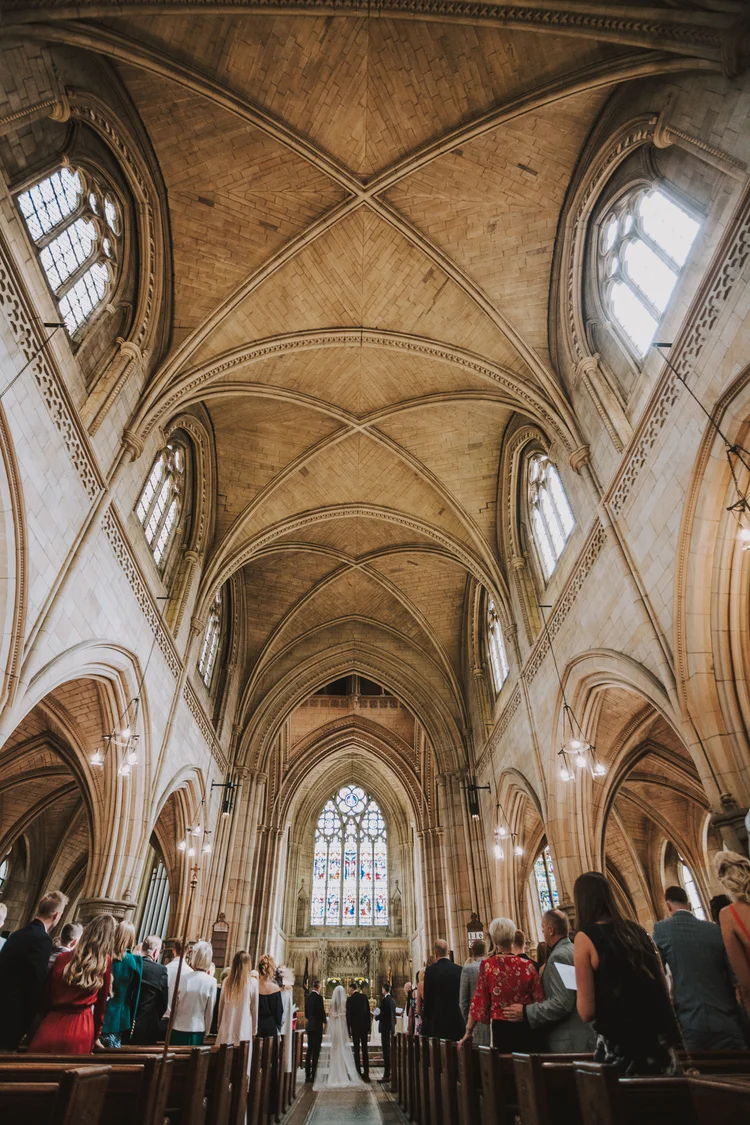 Rebecca and Keiron's wedding at Wentworth Church and Aston Hall — photo 45 of 125