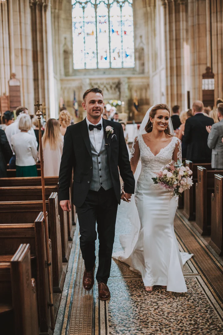 Rebecca and Keiron's wedding at Wentworth Church and Aston Hall — photo 52 of 125