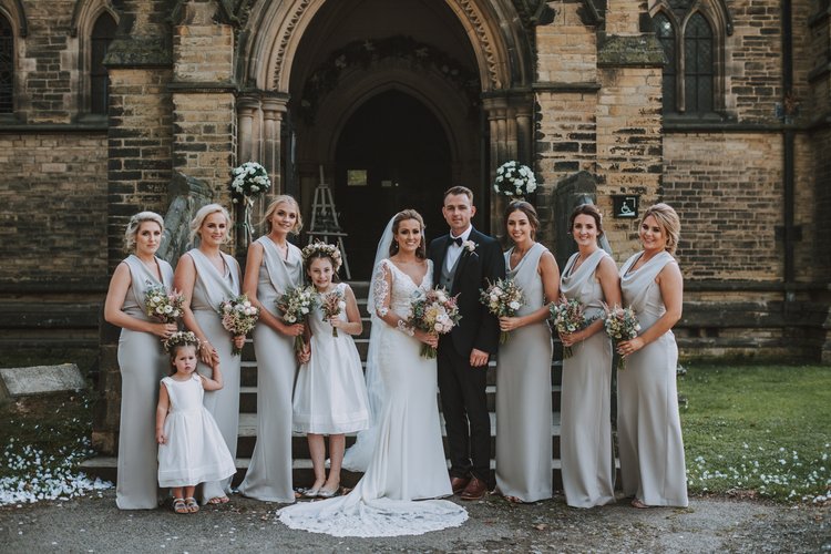 Rebecca and Keiron's wedding at Wentworth Church and Aston Hall — photo 59 of 125