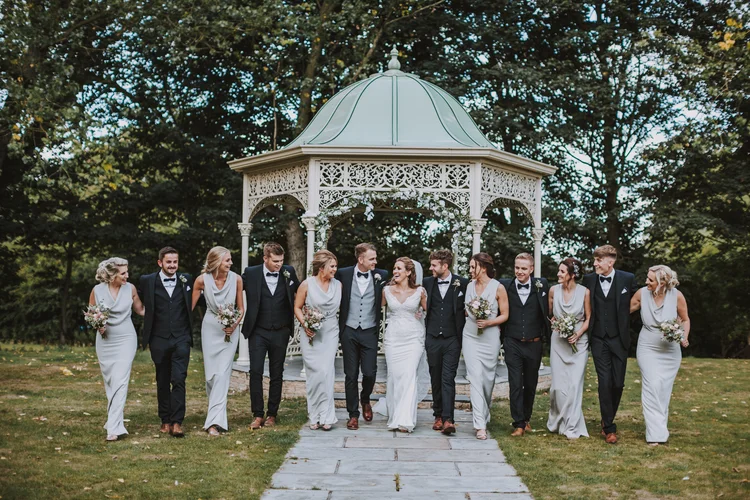 Rebecca and Keiron's wedding at Wentworth Church and Aston Hall — photo 85 of 125