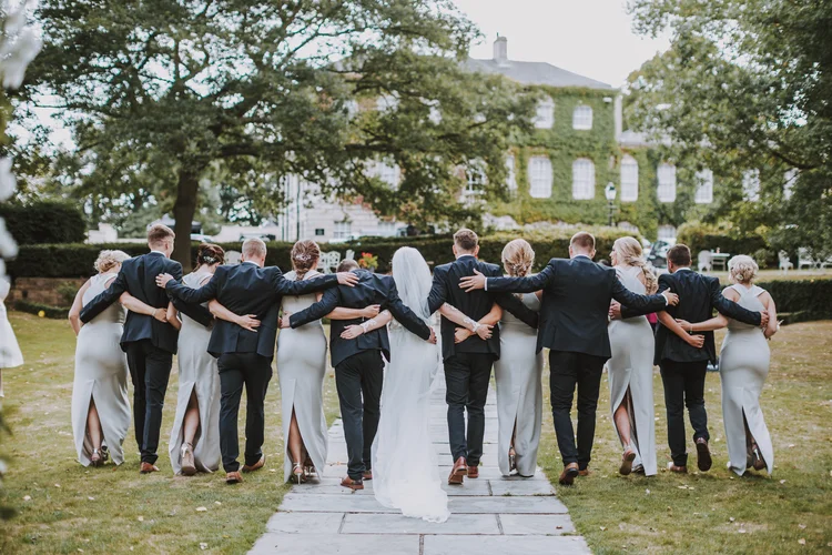 Rebecca and Keiron's wedding at Wentworth Church and Aston Hall — photo 86 of 125