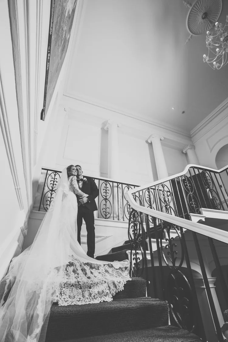 Rebecca and Keiron's wedding at Wentworth Church and Aston Hall — photo 104 of 125