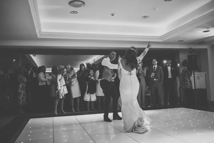 Rebecca and Keiron's wedding at Wentworth Church and Aston Hall — photo 117 of 125