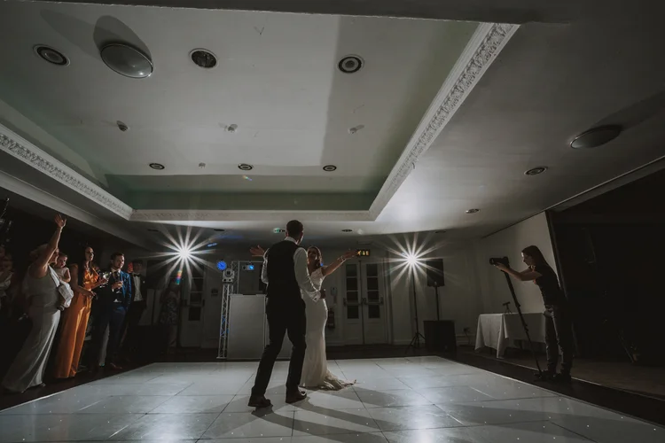 Rebecca and Keiron's wedding at Wentworth Church and Aston Hall — photo 119 of 125