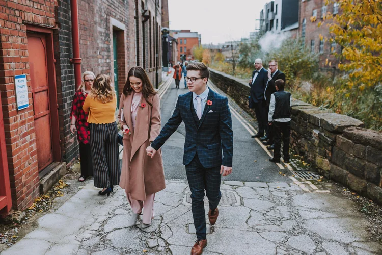 Paul and Nigel's wedding at Kelham Island Museum, Sheffield — photo 15 of 63