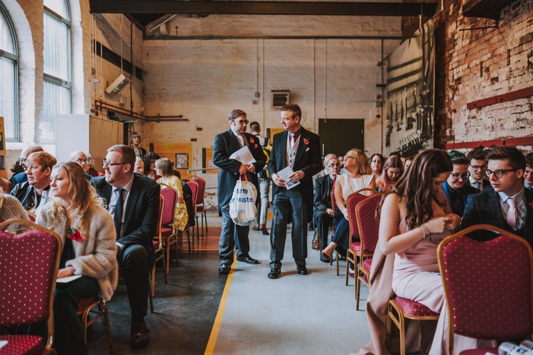 Paul and Nigel's wedding at Kelham Island Museum, Sheffield — photo 17 of 63