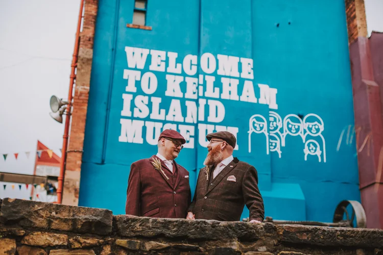 Paul and Nigel's wedding at Kelham Island Museum, Sheffield — photo 33 of 63