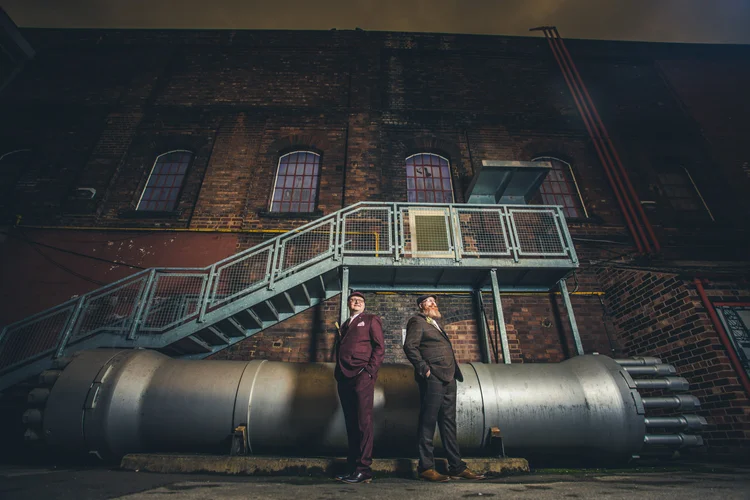 Paul and Nigel's wedding at Kelham Island Museum, Sheffield — photo 35 of 63