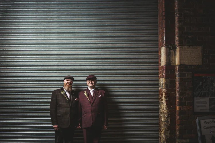 Paul and Nigel's wedding at Kelham Island Museum, Sheffield — photo 36 of 63