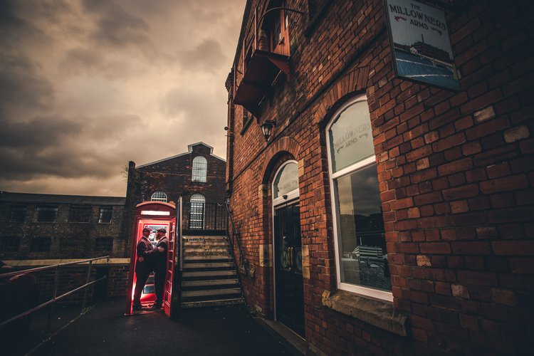 Paul and Nigel's wedding at Kelham Island Museum, Sheffield — photo 37 of 63
