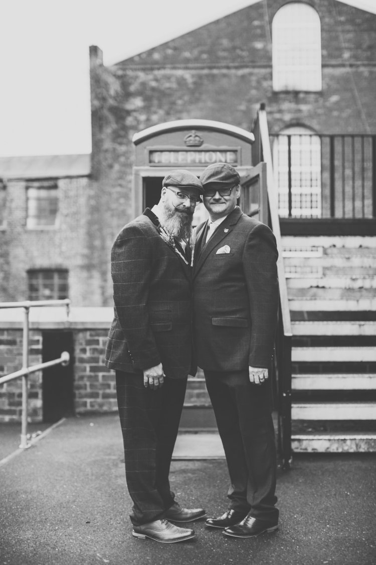 Paul and Nigel's wedding at Kelham Island Museum, Sheffield — photo 38 of 63