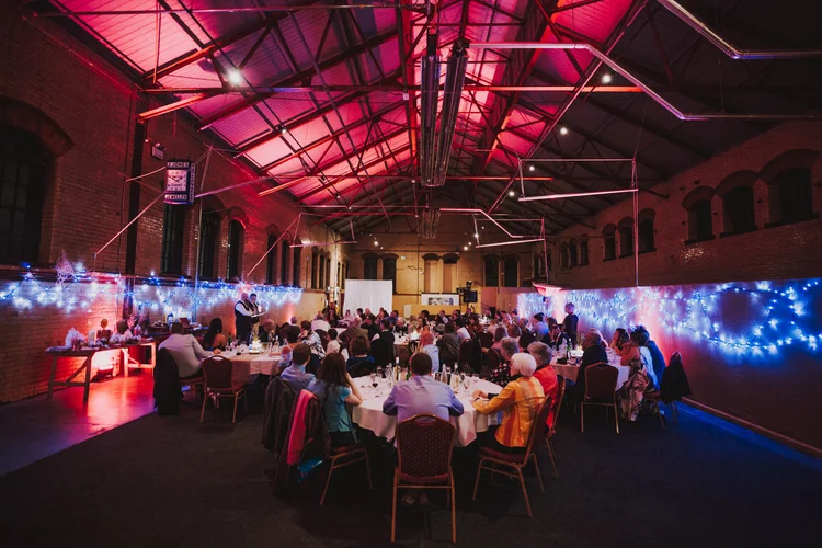 Paul and Nigel's wedding at Kelham Island Museum, Sheffield — photo 44 of 63