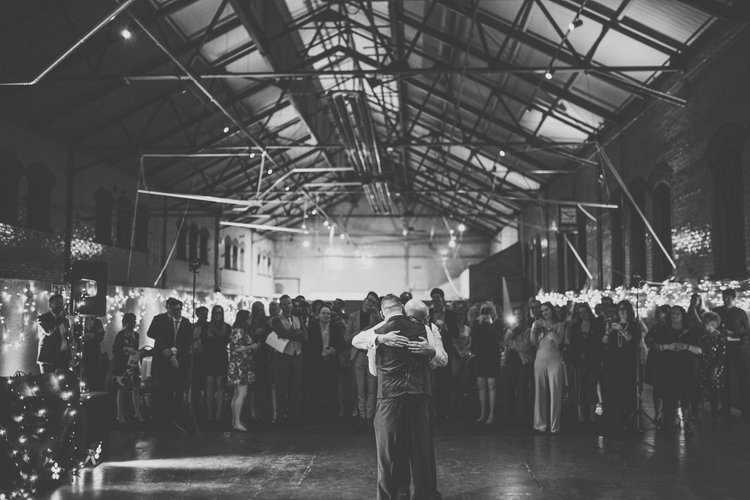 Paul and Nigel's wedding at Kelham Island Museum, Sheffield — photo 48 of 63
