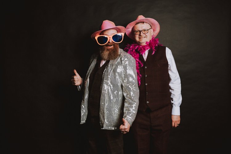 Paul and Nigel's wedding at Kelham Island Museum, Sheffield — photo 58 of 63