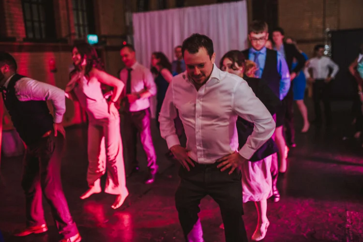 Paul and Nigel's wedding at Kelham Island Museum, Sheffield — photo 61 of 63
