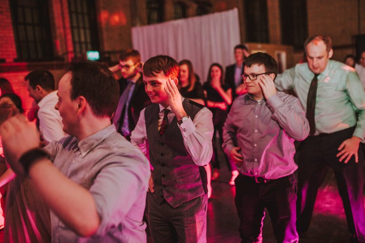 Paul and Nigel's wedding at Kelham Island Museum, Sheffield — photo 62 of 63