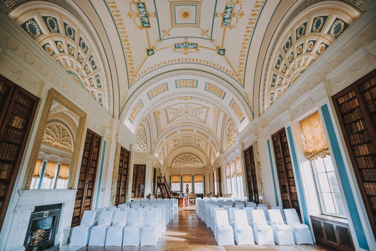 Zoe and Tom's wedding at Sledmere House, East Yorkshire — photo 15 of 78