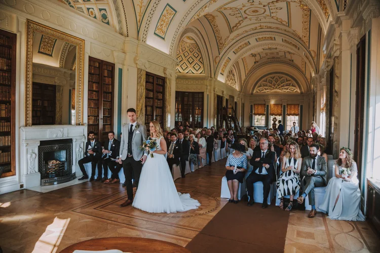 Zoe and Tom's wedding at Sledmere House, East Yorkshire — photo 26 of 78