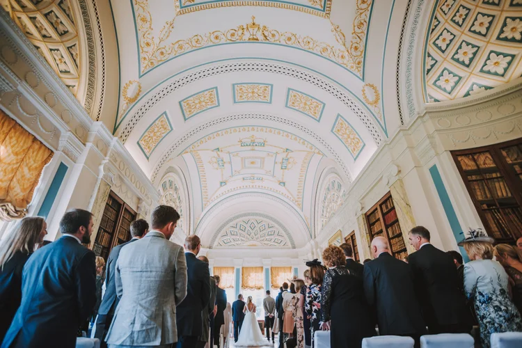 Zoe and Tom's wedding at Sledmere House, East Yorkshire — photo 25 of 78