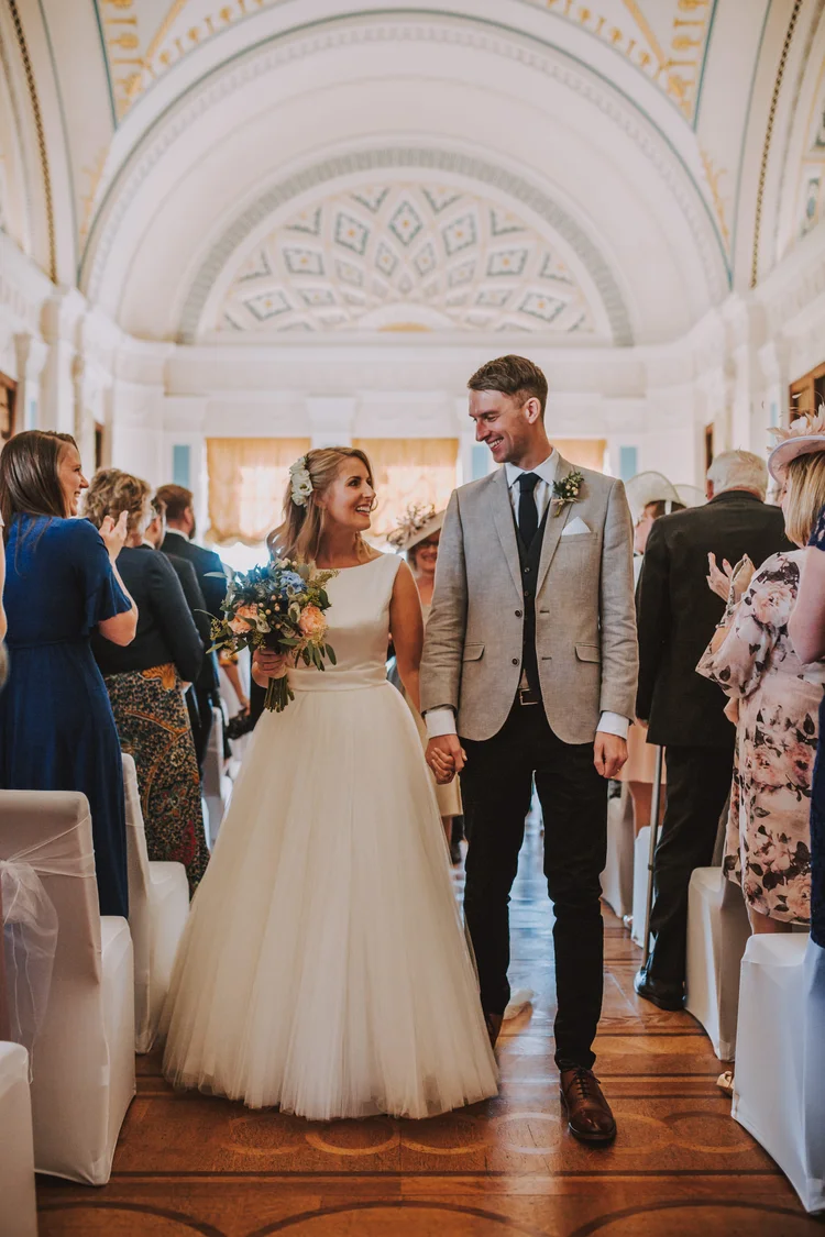 Zoe and Tom's wedding at Sledmere House, East Yorkshire — photo 29 of 78