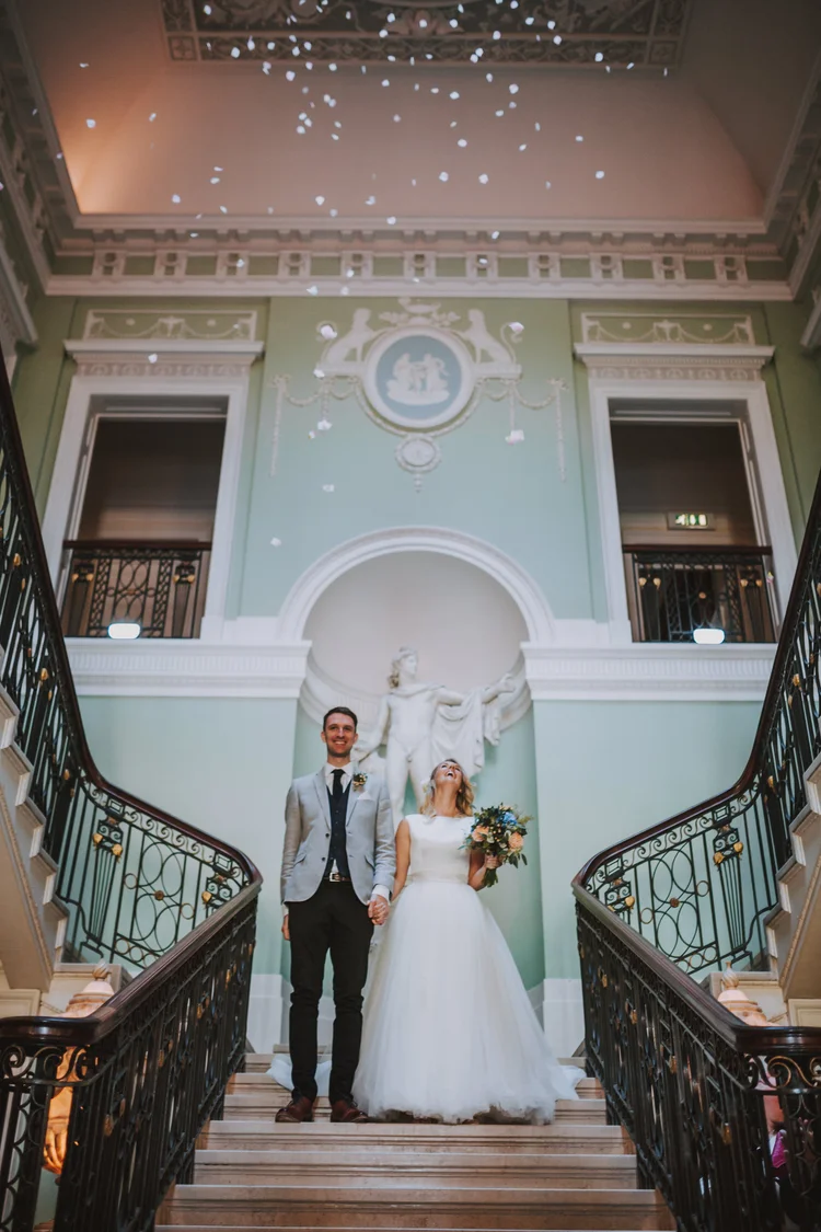 Zoe and Tom's wedding at Sledmere House, East Yorkshire — photo 31 of 78