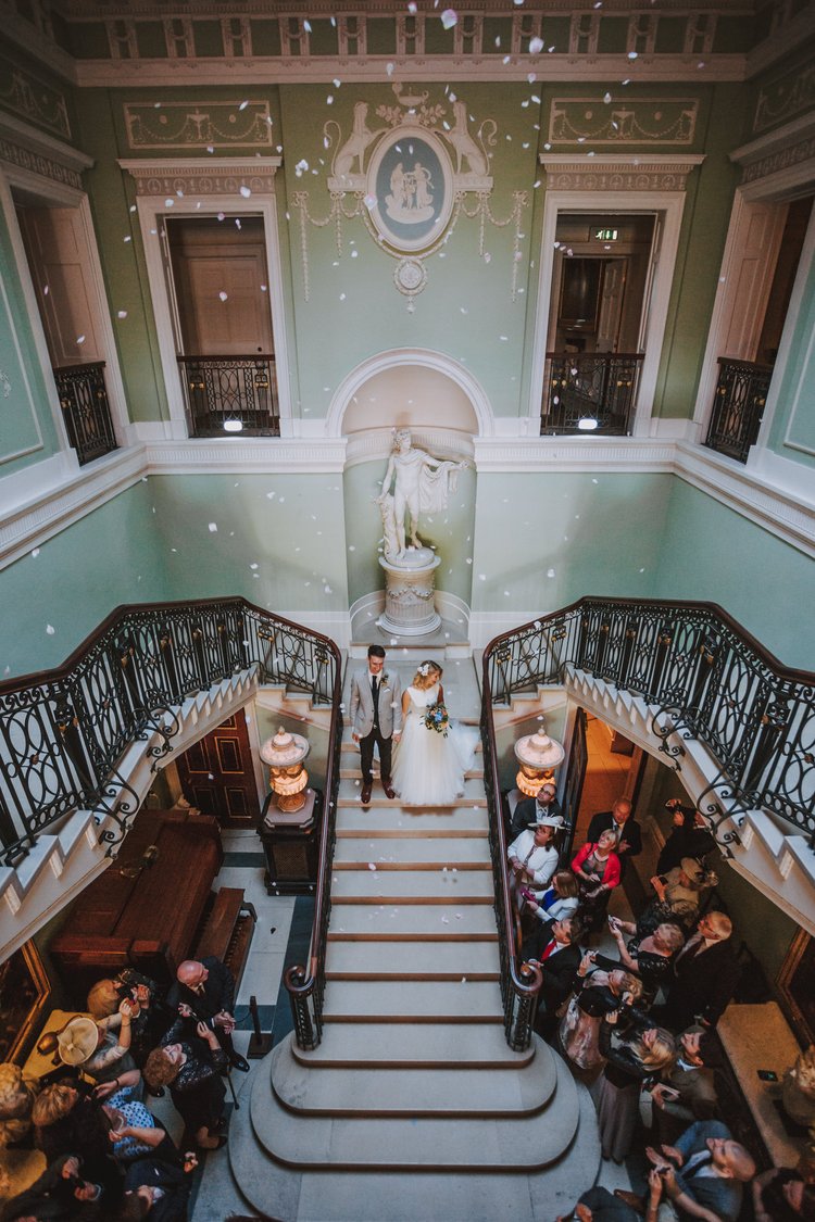 Zoe and Tom's wedding at Sledmere House, East Yorkshire — photo 32 of 78