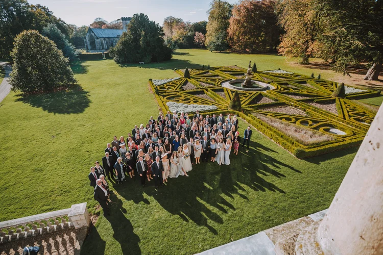 Zoe and Tom's wedding at Sledmere House, East Yorkshire — photo 34 of 78