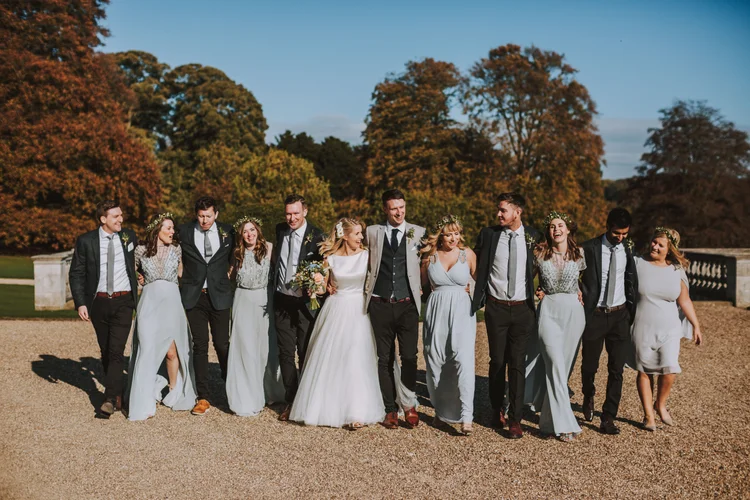 Zoe and Tom's wedding at Sledmere House, East Yorkshire — photo 36 of 78