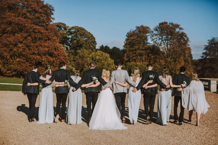 Zoe and Tom's wedding at Sledmere House, East Yorkshire — photo 37 of 78