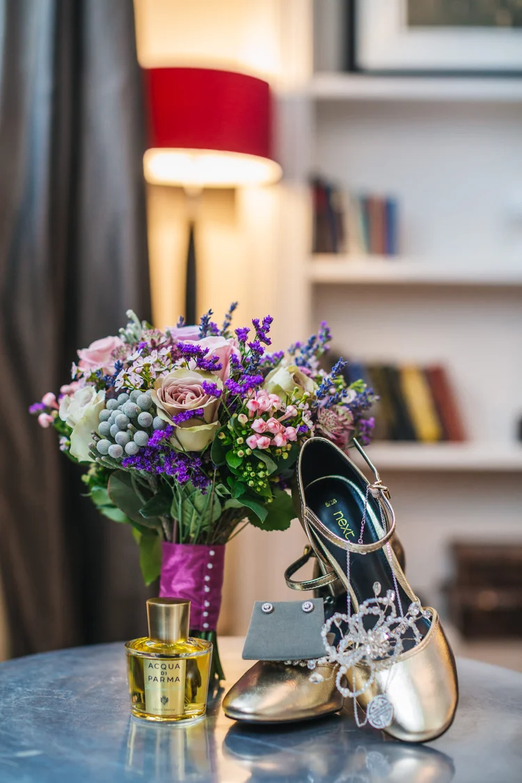 Gatty and Dean's city wedding at Great John Street Hotel, Manchester — photo 5 of 77