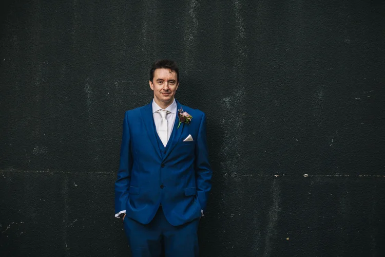 Gatty and Dean's city wedding at Great John Street Hotel, Manchester — photo 13 of 77