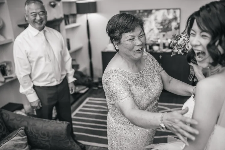 Gatty and Dean's city wedding at Great John Street Hotel, Manchester — photo 21 of 77