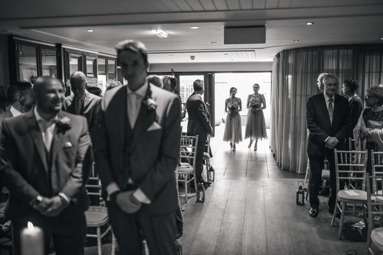 Gatty and Dean's city wedding at Great John Street Hotel, Manchester — photo 24 of 77