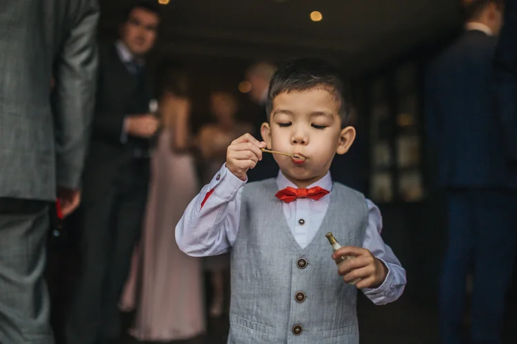 Gatty and Dean's city wedding at Great John Street Hotel, Manchester — photo 32 of 77