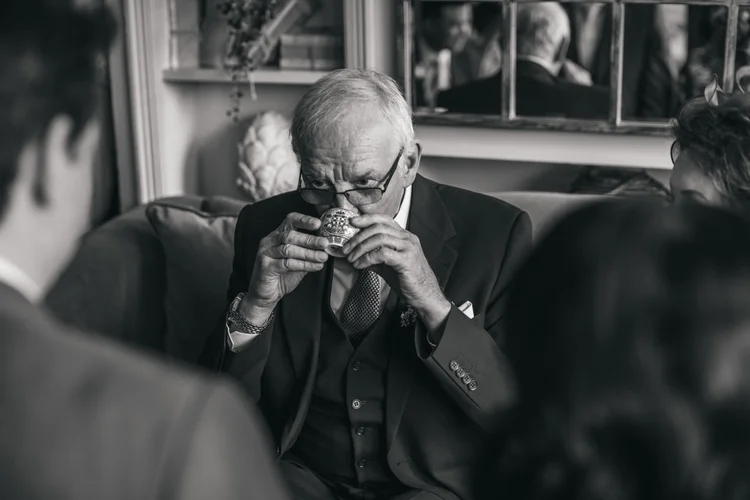 Gatty and Dean's city wedding at Great John Street Hotel, Manchester — photo 38 of 77