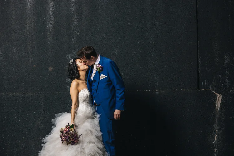 Gatty and Dean's city wedding at Great John Street Hotel, Manchester — photo 46 of 77