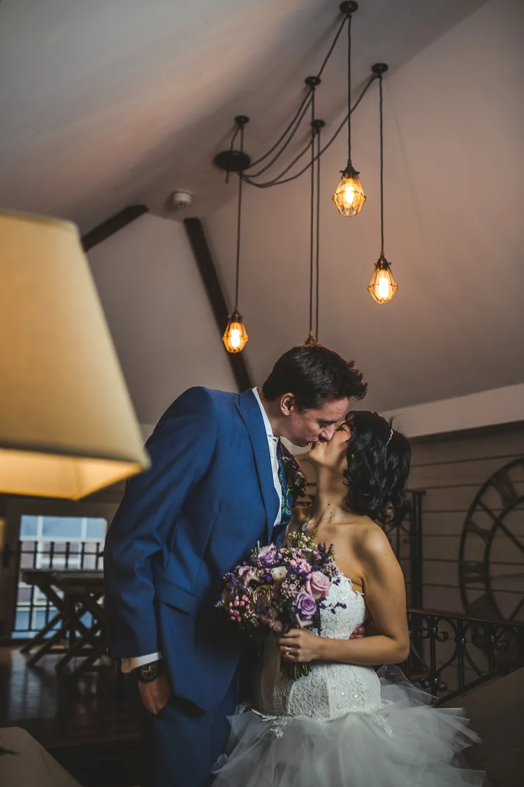 Gatty and Dean's city wedding at Great John Street Hotel, Manchester — photo 52 of 77