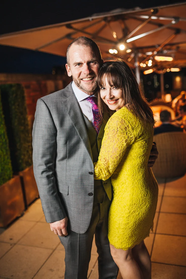 Gatty and Dean's city wedding at Great John Street Hotel, Manchester — photo 58 of 77