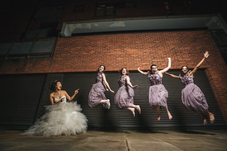 Gatty and Dean's city wedding at Great John Street Hotel, Manchester — photo 63 of 77