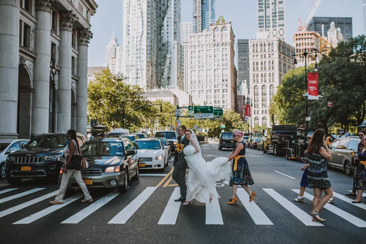 Steve and Keeley's New York wedding: Yorkshire to the Big Apple — photo 25 of 51