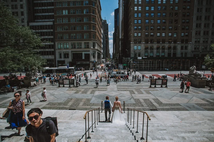 Steve and Keeley's New York wedding: Yorkshire to the Big Apple — photo 40 of 51