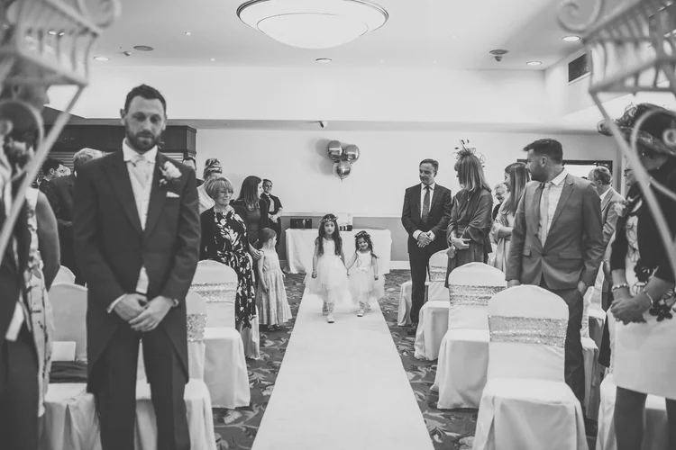Gemma and Patrick's wedding at Hellaby Hall, Rotherham — photo 31 of 88