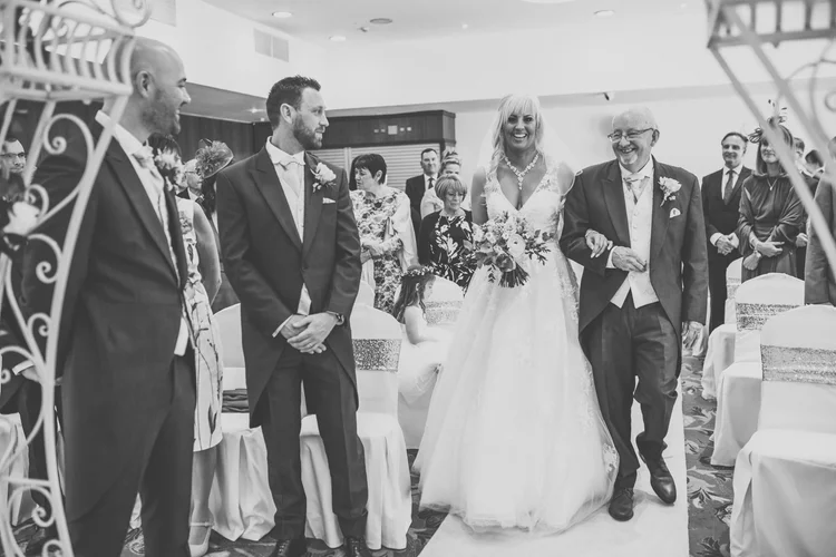Gemma and Patrick's wedding at Hellaby Hall, Rotherham — photo 32 of 88