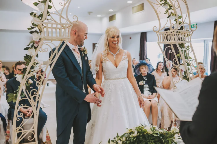 Gemma and Patrick's wedding at Hellaby Hall, Rotherham — photo 33 of 88
