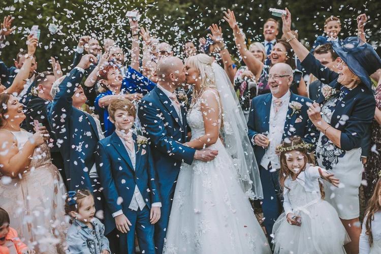 Gemma and Patrick's wedding at Hellaby Hall, Rotherham — photo 45 of 88