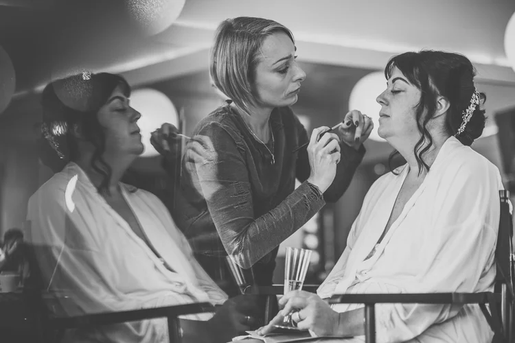 Joanne and Mark's wedding at the Crown Hotel, Bawtry — photo 2 of 75